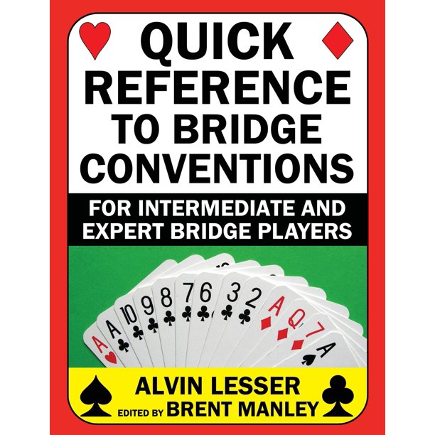 Quick Reference to Bridge Conventions For Intermediate and Expert