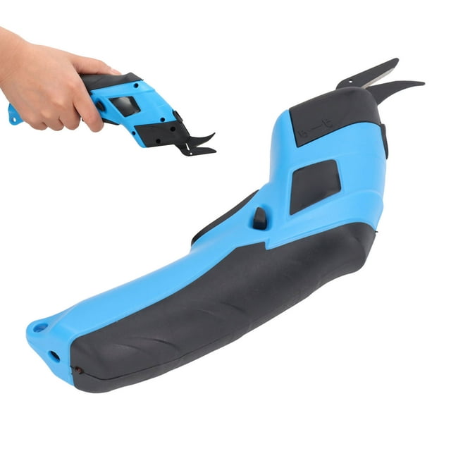 LAFGUR Electric Scissors For Cutting Fabric,Electric Scissors For Cutting Fabric Cordless USB Rechargeable Cutter Shear Tools With 2 Blades,Heavy Duty Cordless Electric Scissors
