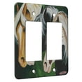 thumbnail image 1 of KuzmarK™ 2 Gang Rocker Wall Plate - Three Gypsy Ladies Horse Art by Denise Every, 1 of 1