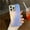 A-Leavies, variant on SaniMore Case for iPhone 14 Pro, Electroplating Laser Frosted Stylish for Girls Women Slim Lightweight Shockproof Anti-fall Shell for iPhone 14 Pro(6.1" 2022), D-Blue