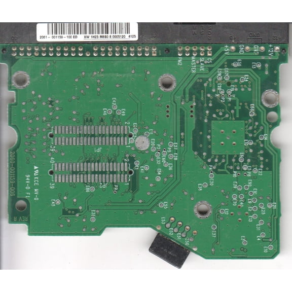 WD800LB-55DNA0, 2061-001159-100 ED, WD IDE 3.5 PCB