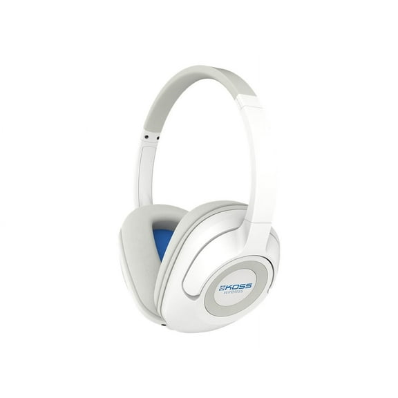 Koss BT539i - Headphones with mic - full size - Bluetooth - wireless - white