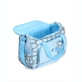 thumbnail image 4 of Bolso de mamá de un solo hombro bordado de dibujos animados de moda, bolsa de pañales multifuncional y de gran capacidad para madre y bebé, 4 of 5