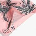 thumbnail image 4 of Playeras Y Camisas Para Hombre Camiseta de manga corta con estampado hawaiano informal a la moda de verano para hombre, ropa de playa (Pink, L), 4 of 7