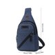 thumbnail image 3 of Bolso bandolera de pecho, bandolera, múltiples compartimentos con cremallera, correa ajustable con orificio para auriculares, para salidas informales., 3 of 6