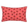 thumbnail image 1 of Fotbe Ladybugs On Red Polka Dot Funda de Almohada Decorativa Estilo Occidental, Lujo en Algodón, Fundas para Almohadas King, Cojín Estampado para Decoración del Hogar-14"x20", 1 of 6