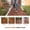 Brown + American Traditional + Antique + Solid Wood, variant on 30 PCS Interlocking Deck Tiles Striped Pattern, 12x12 Hardwood Outdoor Flooring for Patio, Balcony, Pool Side, Brown