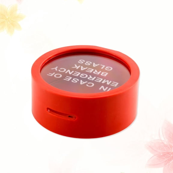 MLINS 1pc Emergency Coin Smash Piggy Bank Break Glass Novelty Savings Box for Kids Children