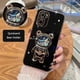 thumbnail image 2 of Funda de teléfono con soporte de oso espacial de arena movediza para Xiaomi Redmi Note 12 11 Pro Plus Turbo 5G 11S 10S 10 9S 10C, cubierta suave chapada, 2 of 4