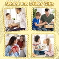 thumbnail image 6 of Bus Driver Appreciation Gifts for Men Women School Bus Driver Gifts Back to School Gifts for Kids Gifts for Retired Bus Driver School Bus Driver Tumbler Mug Insulated Cup 20OZ-White, 6 of 6
