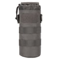 thumbnail image 2 of Soidarity Bolsa de transporte para hervidor de agua, soporte con cordón para actividades, funda protectora para botella de agua, cantina, Escalada Gris, 2 of 6