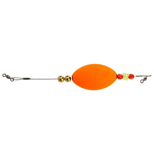 Youthink Bobber Stick, Buoyancy Sensitive Red Fish Cork Float Steel Practical For Fishing Orange,yellow Orange