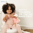 thumbnail image 7 of Jool Baby Folding Travel Potty Training Seat for Toddlers, Fits Round & Oval Toilets, Non-Slip Suction Cups, Includes Free Travel Bag (Pink), 7 of 7