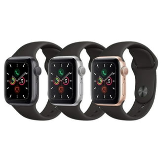 Apple Watch Series 5 (GPS Only, 40mm, Space Gray Aluminum, Black