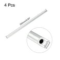 thumbnail image 2 of Uxcell 7mm OD 4mm Inner Dia 250mm Length 6063 Aluminum Round Tube 4 Pack, 2 of 5
