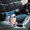 thumbnail image 7 of SKYSONIC Insulated Tumblers with Lids and Straws Handles 40oz Water Bottle Reindeer Elk 3 Travel Mug Reusable Stainless Steel Thermos Vacuum, 7 of 7