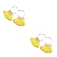 thumbnail image 1 of Pendientes de Araña Moda Bohemia Estilo Vintage Borla Sonducket Amarillo 2piezas, 1 of 5