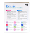 thumbnail image 3 of HQ HQ130 Pure - Cool Mist Ultrasonic Humidifier 1.3L, 3 of 3