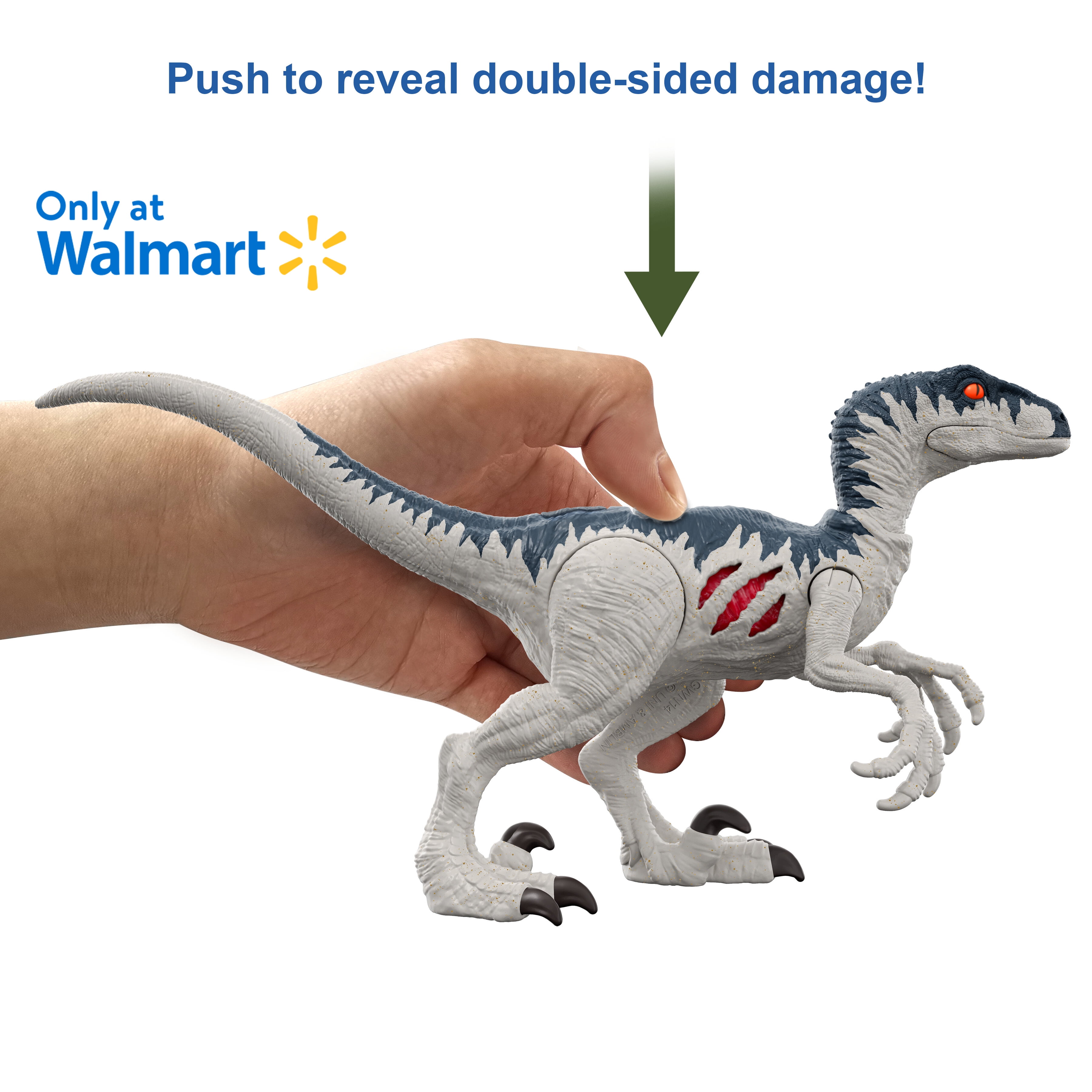 19 Long Jurassic World: Dominion Extreme Damage T-Rex Dinosaur Action  Figure Toy $15 + Free S&H w/ Walmart+ or $35+