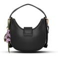 thumbnail image 3 of Unique Bargains 1 Pc Handbag Charm PU Leather Flower Bag Charm Purple, 3 of 5