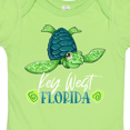 thumbnail image 4 of Inktastic Key West, Florida Happy Sea Turtle Boys or Girls Baby Bodysuit, 4 of 5