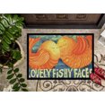 thumbnail image 3 of Carolines Treasures 6052MAT Tapis Poisson - Poisson Embrassant Intérieur Ou Extérieur - 18 x 27 Po., 3 of 4
