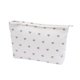 thumbnail image 1 of Bolsa de maquillaje de pana con estampado de corazón, bolsa de cosméticos portátil con cremallera, bolsa de maquillaje, organizador de artículos de tocador para mujeres y niñas., 1 of 8