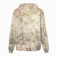 thumbnail image 7 of TOWED22 Camo Hoodies for Kids Boys Girls Maple Leaf Print Oversized Drop Shoulder Hooded Sweatshirt Pullover With Pocket Streetwear,Beige,4-5 Y, 7 of 7