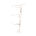 thumbnail image 2 of DYNWAVECA Football Holder Gift Bedroom Tool Room Basketball Ball Storage Rack Adhesive White 68x18cm, 2 of 9