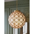 thumbnail image 2 of Currey And Company 9000-1232 Polyhedron 21" Wide Pendant - White, 2 of 7