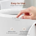 thumbnail image 4 of SereneLife Counter Towel Warmer Bucket - with Customized Fragrance for Spa and Bathroom, Luxury Towel Heater, Auto Shut Off, Fits 1 Large Towel, Blanket, Bathrobe, PJs (Cherry), 4 of 7