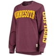 thumbnail image 2 of Women's Pressbox Maroon Minnesota Golden Gophers Two-Hit Canyon Long Sleeve T-Shirt, 2 of 4