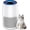 Pure White, variant on Air Purifiers for Home Bedroom, AromaRoom H13 HEPA Air Purifier Filter for Allergies, Pollen, Smoke, Dusts, Pets Dander, Odor, Hair, 22dB Quiet Air Cleaner for Room, Office, Dorm, AP100-B (Black)