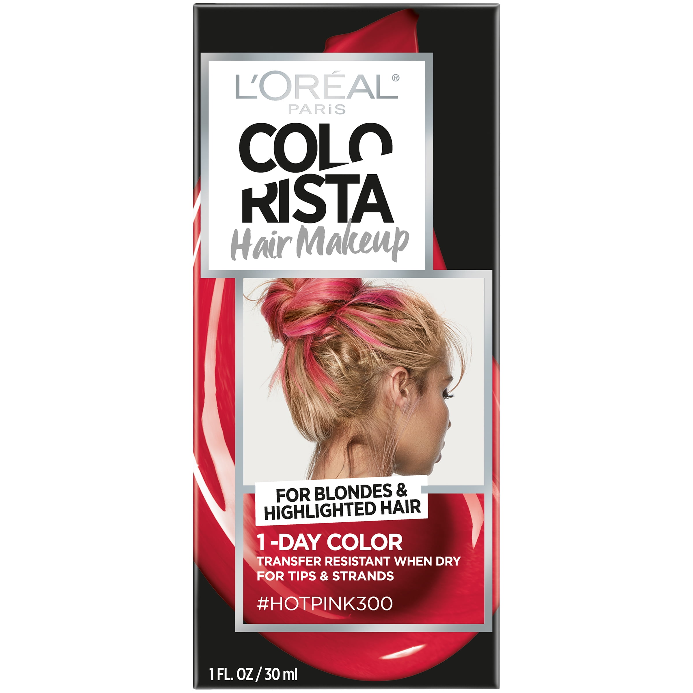 loreal hot pink hair dye