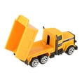 thumbnail image 3 of WALFRONT 6pcs/set 1:64 Scale Alloy Plastic Engineering Car Truck Toy Mini Vehicle Model Kids Gift,Dump Truck Toy,Excavator, 3 of 9