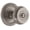 Antique Pewter, variant on Grandeur 820190 Circulaire Solid Brass Rose Privacy Door Knob Set - Brass