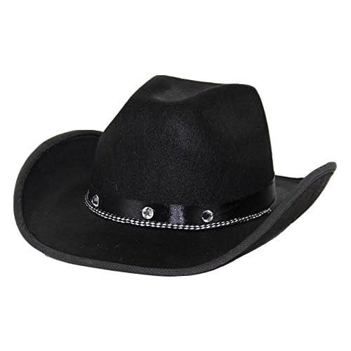Dazzling Toys - dazzling toys kids black cowboy hat one size fits most ...