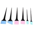 thumbnail image 1 of EeaseMX Cepillo de silicona para teñir el cabello, kit para mezclar colores y reflejos, para peluquería (negro) (estilo aleatorio), 1 of 7