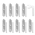 thumbnail image 2 of 10pcs Switch Socket Maintenance Bracket Adjustable Socket Box Remedial Strut Sturdy Switch Socket Bottom Box Holder with High Hardness for Home Office, 2 of 9