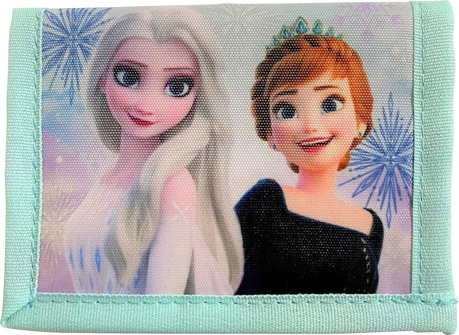 Details about   new Disney Frozen Elsa girls kids children cartoon Wallet coin Purse tri-fold 