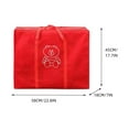 thumbnail image 2 of kladzum Extra Large Luggage Bag and Storage Bag for Student Dormitories Clothing Cotton Quilt Bag for Moving Home Packing Bag, Storage Bag, 2 of 4