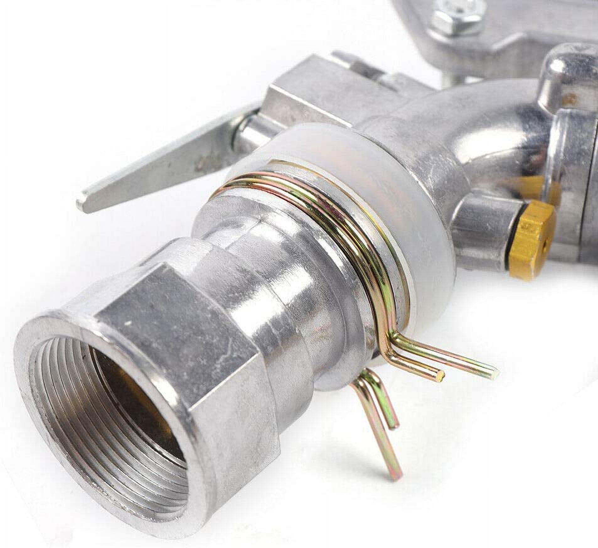 MONIPA 1.5 Inch Garden Sprinkler 360° Adjustable Watering Sprinkler Large Area Coverage Agricultural Irrigation Sprinkler Zinc Alloy Lawn Sprinkler