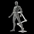 thumbnail image 2 of AYYUFE Action Figure Base Sturdy Easy to Assemble Model Display Stand for SHF Robot, 2 of 7