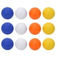 thumbnail image 3 of 12 pcs PU Children Kids Golf Balls Colorful Elastic Golfballs Set Training Practice Accessories, 3 of 8
