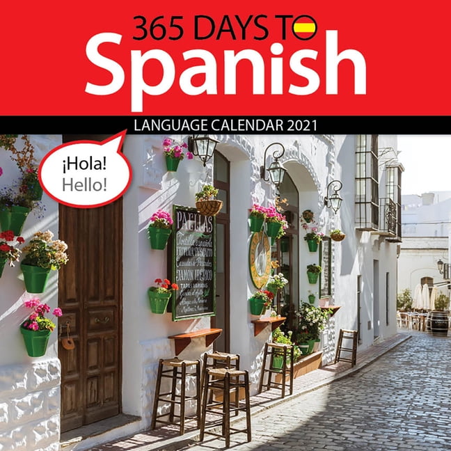 Cal 21 365 Days To Spanish Wall Other Walmart Com Cal 21 365 Days To Spanish Wall Other Walmart Com