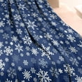 thumbnail image 3 of Christmas Blanket Santa Claus Deer Flannel Throw Blanket Soft Plush Snowman Blanket for Couch Sofa Bed Merry Christmas Home Decor 50x60”, 3 of 5
