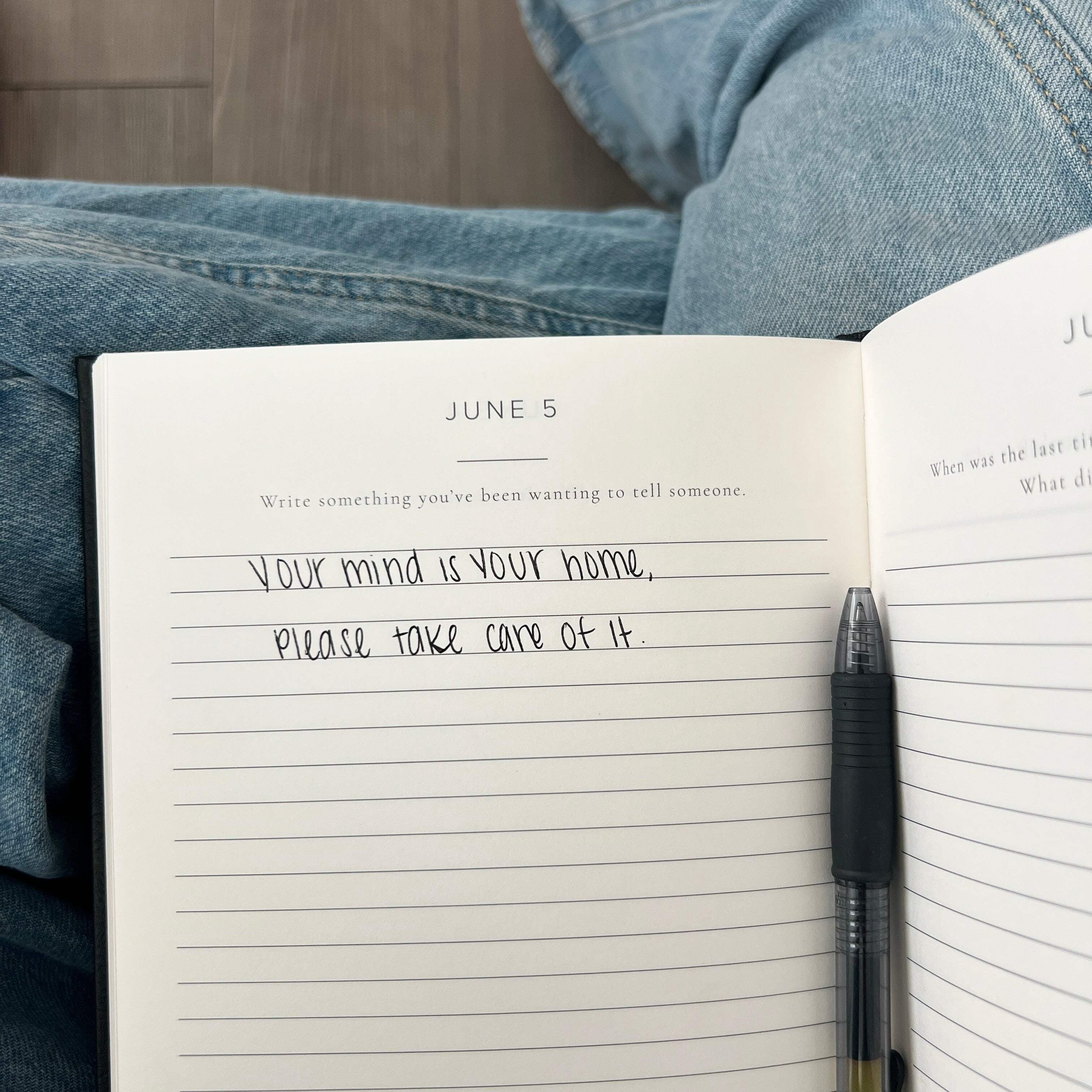 INSIDE THEN OUT Better Every Day Journal - Guided Daily Journal With 365 Pre-Dated Prompts for Self Love, Reflection, Growth, Gratitude, Discovery, Wellness, Healing, Self Help, and Mindfulness