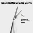 thumbnail image 3 of Revlon Brow Micro-Scissor, Detailed Eyebrow Shaping with Maximum Control, Stainless Steel Blades for Targeted Trimming, 1 count, 3 of 9