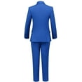 thumbnail image 3 of Boys Formal Suit Set 4 Pieces Kids Tuxedo Ring Bearer Outfit, 3 of 14