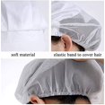 thumbnail image 3 of 4 Uds gorros de Chef-cocina panadero redes para el cabello gorros de servicio de alimentos, 3 of 5